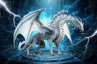 White dragon fantasy remix