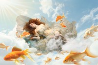 Sleeping nymph fairy fantasy remix