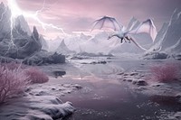 Surreal dragon fantasy remix