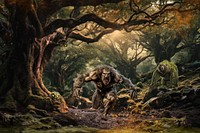 Woodland monster fantasy remix