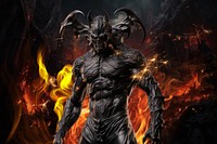 Black demon devil fantasy remix