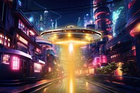 UFO abduction fantasy remix