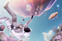 Astronaut & dreamy world surreal remix