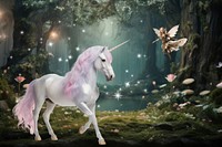 Enchanted forest unicorn fantasy remix