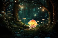 Cute mushroom monster fantasy remix