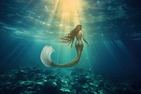 Beautiful mermaid fantasy remix