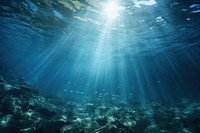 Ocean underwater backgrounds outdoors nature. AI generated Image by rawpixel.