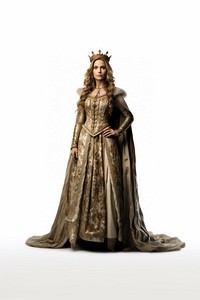 Queen fashion costume dress. AI generated Image by rawpixel.