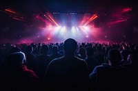 Concert audience nightlife light adult. 