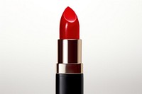 Lipstick cosmetics red white background. AI generated Image by rawpixel.