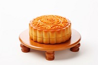 Chinese moon cake dessert icing food. AI generated Image by rawpixel.