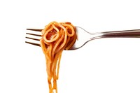 Spaghetti fork pasta food. 