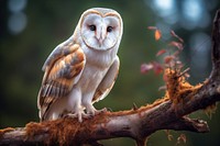 Barn owl animal beak bird. 