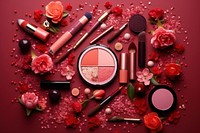 Cosmetics lipstick tool celebration. AI generated Image by rawpixel.