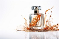 Perfume cosmetics bottle white background. AI generated Image by rawpixel.