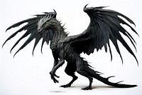 Thestral animal dragon bird. AI generated Image by rawpixel.