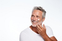 Body care adult smile men. 