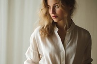 Woman autumn clothes portrait blouse adult. AI generated Image by rawpixel.