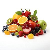 Fruit fruit strawberry grapefruit. AI generated Image by rawpixel.