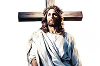 Jesus cross symbol adult. AI generated Image by rawpixel.