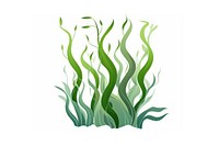 Seaweed plant grass white background. AI generated Image by rawpixel.