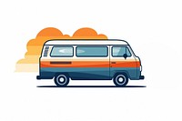A van vehicle minibus car. AI generated Image by rawpixel.
