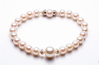 A Pearl necklace pearl bracelet jewelry.