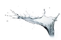 Water splash white background refreshment splattered. AI generated Image by rawpixel.
