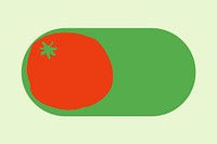 Tomato slide icon