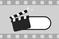 Movie slide icon