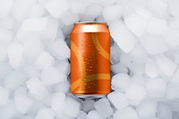 Soda can, beverage product packaging