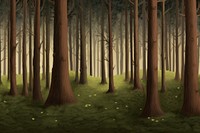 Forest land landscape woodland. AI generated Image by rawpixel.