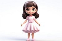 Dress cute doll toy. AI generated Image by rawpixel.