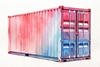 Container container white background architecture.