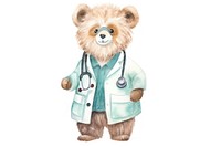 Doctor veterinarian mammal animal. AI generated Image by rawpixel.