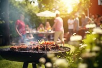 Barbecue grill barbecue grilling party. AI generated Image by rawpixel.