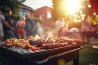 Barbecue grill barbecue grilling party. AI generated Image by rawpixel.