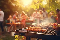Barbecue grill barbecue grilling cooking. AI generated Image by rawpixel.
