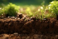 Grass soil agriculture outdoors. 