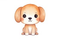 Dog cartoon animal cute. 