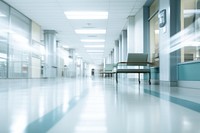 Hospital architecture flooring building.