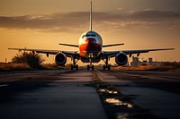 Airplane aircraft airfield vehicle. 