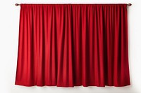 A straight red curtain white background architecture elegance. AI generated Image by rawpixel.