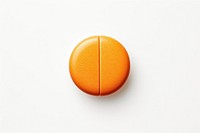 A pill white background simplicity medication. AI generated Image by rawpixel.