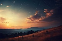 Moon landscape sky astronomy. AI generated Image by rawpixel.
