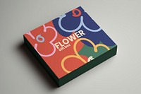 Product box mockup, packaging psd