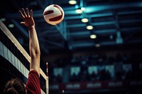 Volleyball match sports determination competition. AI generated Image by rawpixel.