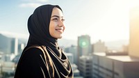 photo of a muslim woman. AI generated Image by rawpixel. 