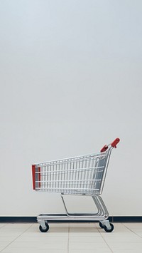 Photo of Shopping cart natural light.  