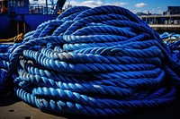 Rope blue sea durability. 